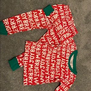 24 month Carter’s Christmas pajamas
